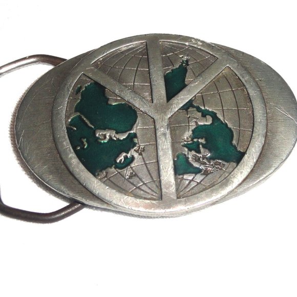 Siskiyou Other - Rare John Lennon Siskiyou Belt Buckle Peace Unisex